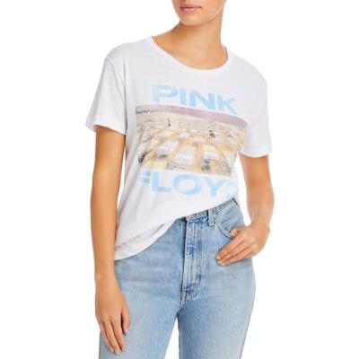 

Женская белая майка Chaser Pink Floyd из джерси с рисунком  BHFO 9452, Белый