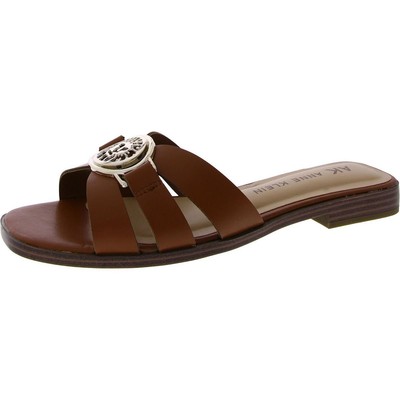 Женские коричневые босоножки-слипоны Anne Klein, размер 7,5 средний (B,M) BHFO 8461
