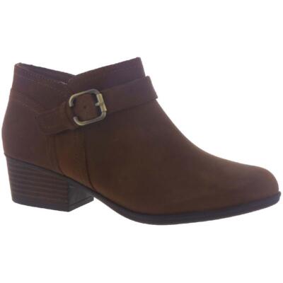 

Женские кожаные ботильоны Clarks Adreena Mid Tan, размер 6, средний (B,M) BHFO 2814, Dark tan leather