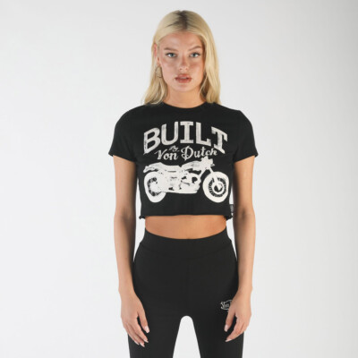 

Женская футболка Von Dutch Originals Wmns Amanda SS Lifestyle черный, Von Dutch Originals Wmns Amanda SS Lifestyle T-Shirt