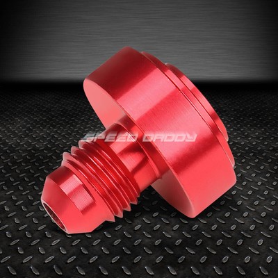 НАРУЖНАЯ РЕЗЬБА 4AN AN-4 ПРЯМОЙ СВАРНОЙ ШОВ НА АЛЮМИНИЕВОМ АНОДИРОВАННОМ ФИТИНГЕ С КРАСНОЙ НАКЛАДКОЙ