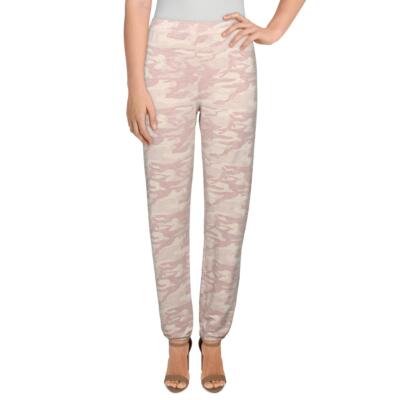 

Monrow Womens Pink Camo Comfortable Comfy Leggings Loungewear  BHFO 5936, Dusty pink