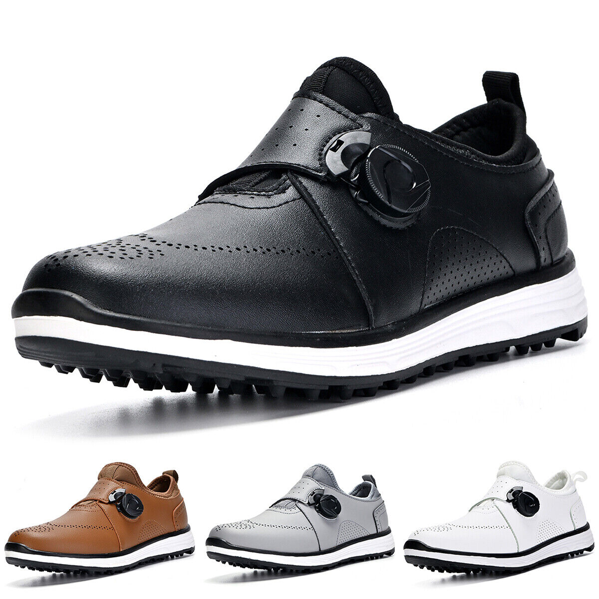 Spikeless Golf Shoe Men Golf Footwear Waterproof Golf Sneake
