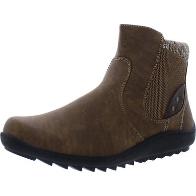 

Wanderlust Womens Sue Tan Comfort Ботильоны 9 Medium (B,M) BHFO 0274, Dark tan