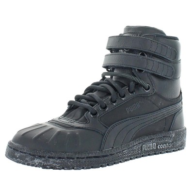 Мужские повседневные ботинки Puma Sky II Hi Black Ankle Duck, размер 6,5, средний (D) BHFO 1645