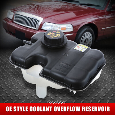 ДЛЯ 98-11 CROWN VICTORIA TOWN CAR GRAND MARQUIS ПЕРЕЛИВНОЙ БАЧОК ОХЛАЖДАЮЩЕЙ ЖИДКОСТИ + КРЫШКА