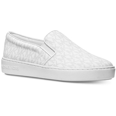 

MICHAEL Michael Kors Женские повседневные и модные кроссовки без шнуровки Keaton BHFO 2945, Bright white