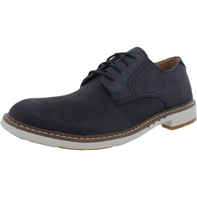 Мужские оксфорды Clarks Un Elott Lace Navy Nubuck на шнуровке 7 Medium (D) BHFO 3221