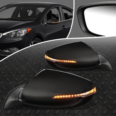 ДЛЯ 14-16 МОДЕЛЕЙ FORTE 5 OE STYLE ЗЕРКАЛО ЗАДНЕГО ВИДА НА БОКОВОЙ ДВЕРИ С ЭЛЕКТРОПРИВОДОМ + ОБОГРЕВОМ + СИГНАЛЬНАЯ ПАРА