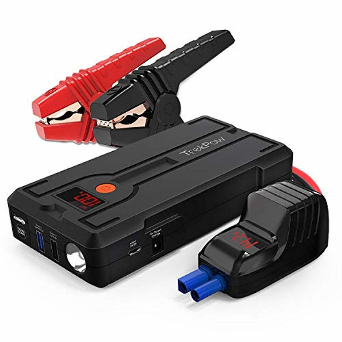 G39 1200A Peak 12V Portable Car Jump Starter Power up 6.5L ...