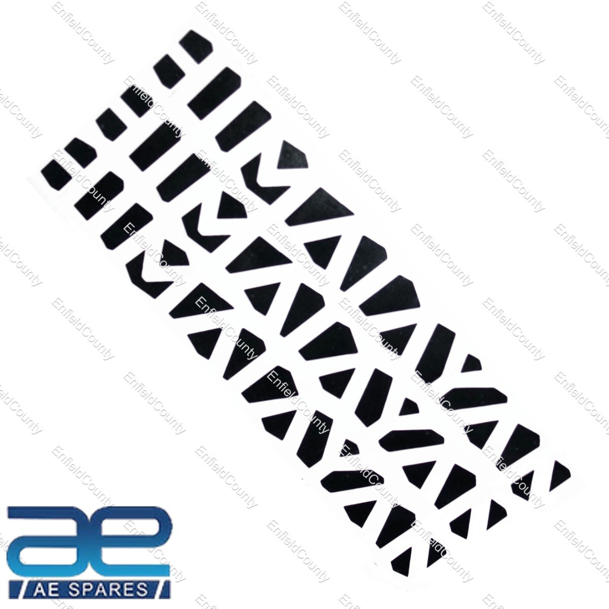 For Royal Enfield Himalayan Black Body Sticker Emblem 3 Units  