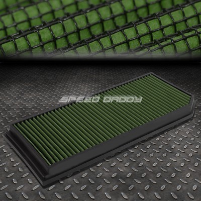 ДЛЯ 06-08 GTI/JETTA 2.0 TURBO ЗЕЛЕНЫЙ МНОГОРАЗОВЫЙ И МОЮЩИЙСЯ ВОЗДУШНЫЙ ФИЛЬТР С ВЫСОКОЙ ПРОПУСКНОЙ СПОСОБНОСТЬЮ