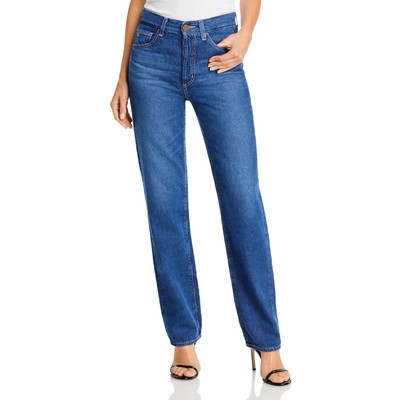 

AG Adriano Goldschmied Женские джинсы прямого кроя Alexxis Blue Denim  BHFO 3977, Синий, Alexxis