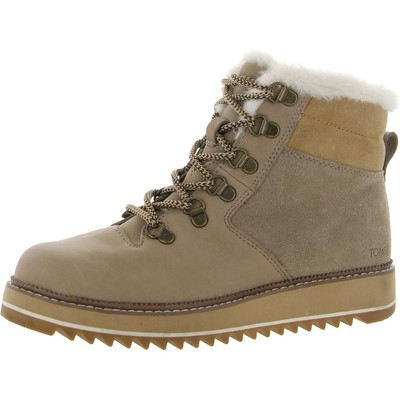 

Женские замшевые ботильоны Toms Mojave Taupe 6.5 Medium (B,M) BHFO 8809, Taupe grey oiled