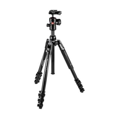 Manfrotto Befree Advanced Lever 4-секционный штатив Al Travel с шаровой головкой, черный