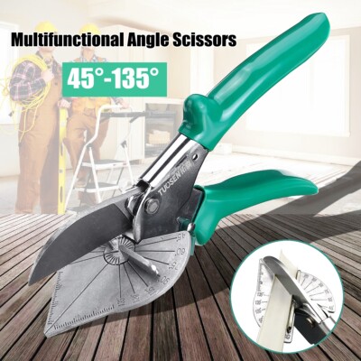 45° to 135° Adjustable Multi-Angle Miter Shear Cutter Scissors Screwdriver Tool