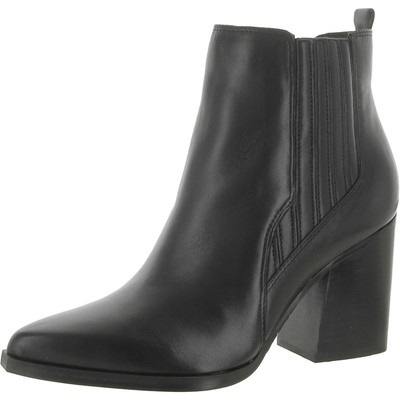 Marc Fisher Womens Mayden Black Ankle Boots Shoes 7.5 Medium (B,M) BHFO 1106