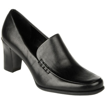 

Женские лоферы Franco Sarto Nolan, черные, на каблуке 8, средний (B,M) BHFO 2664, Черный