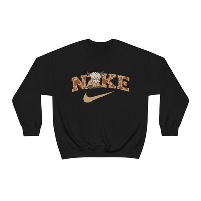 Nike Cow Crewneck Sweatshirt Unisex Heavy Blend eBay