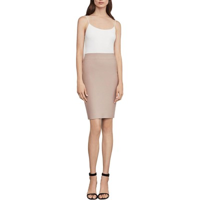 

BCBGMAXAZRIA Женская розовая вязаная офисная юбка-карандаш Nathalia  BHFO 1552, Soychai