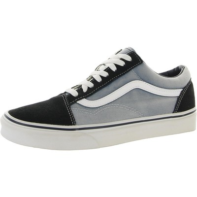 

Vans Mens Old Skool Blue Обувь для скейтбординга Кроссовки 8 Medium (D) BHFO 4441, Black/blue
