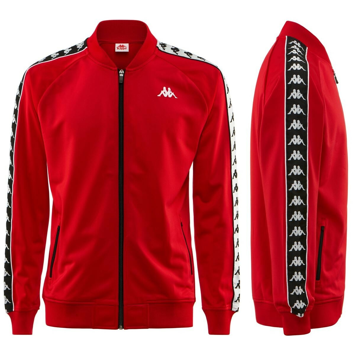 felpa kappa bianca donna