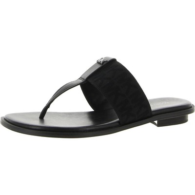 Женские сандалии MICHAEL Michael Kors Verity Black Slide 7.5 Medium (B,M) 4897