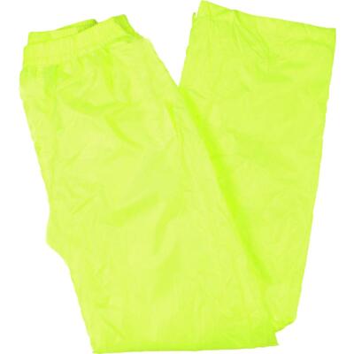 Caterpillar Mens Typhoon Yellow Hi-Vis Packable Rain Pants XL BHFO 9650