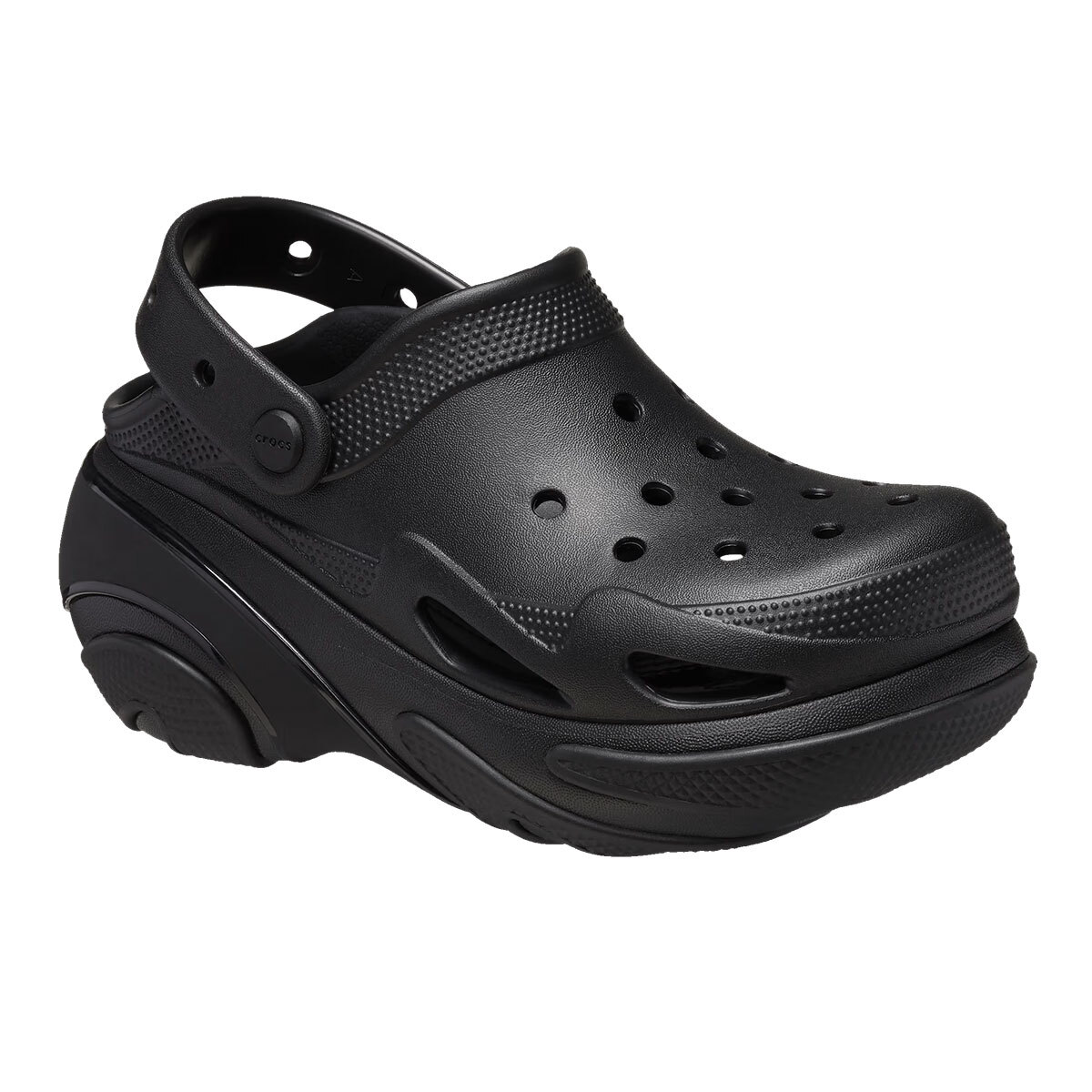 New CROCS Womens BUBBLE CRUSH CLOG 210061-0WC BLACK W 5 - 11