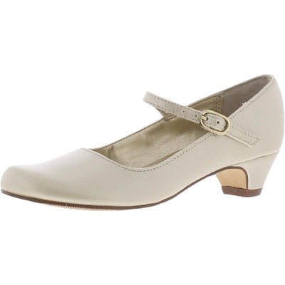 

Туфли Nina Girls Gold на каблуке Mary Jane 12,5, средний (B,M) Little Kid BHFO 8587, Золотой