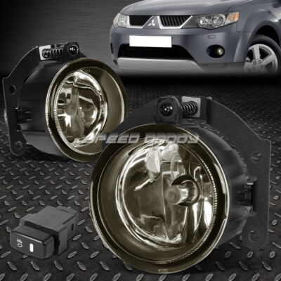 ДЛЯ 10-15 ПРОТИВОТУМАННЫХ ФАР MITSUBISHI OUTLANDER SPORT RVR С ДЫМЧАТЫМИ ЛИНЗАМИ и ПЕРЕКЛЮЧАТЕЛЕМ