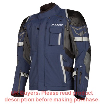 Klim Kodiak Jacket Navy Blue   Monument Gray - New! Free Shipping!