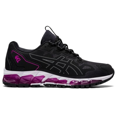 

Женские кроссовки ASICS GEL-QUANTUM 360 6 в спортивном стиле 1202A181, Black/digital grape, 1202A181