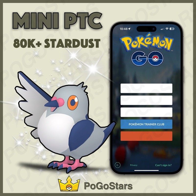 Compte Pokémon GO - Shiny X47, 3 Millions De Stardust, PTC Inclus, Région Libre