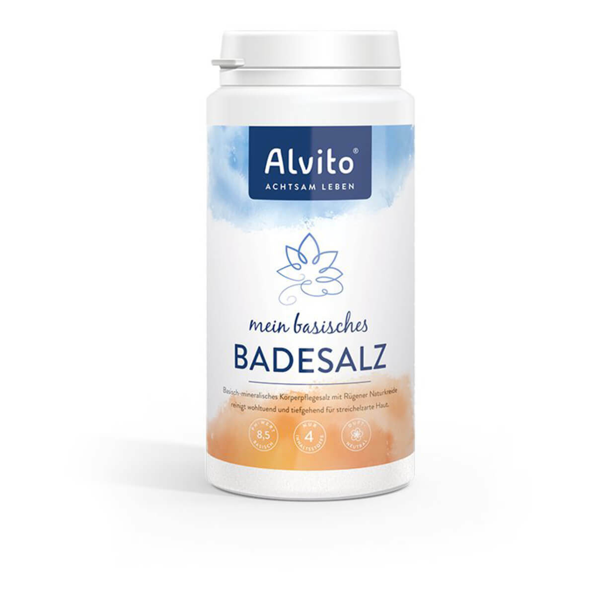 Alvito - - mein basisches Badesalz - 400 g - 4er Pack