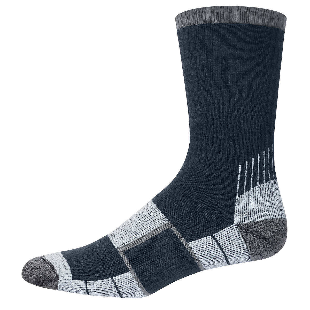 Pre-owned Kirkland Signature 4 Pairs  Merino Wool Men's Outdoor Hiking Trail Socks In Multicolor