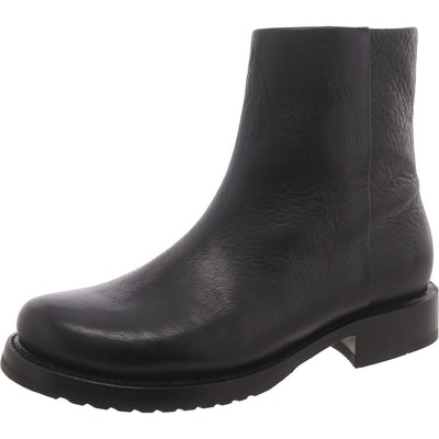 Женские ботильоны Frye из черной кожи на молнии 7.5 Medium (B,M) BHFO 8055