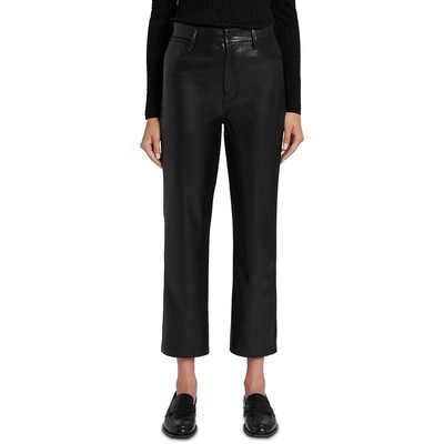 7 For All Mankind Womens Logan Stovepipe Black Skinny Ankle Pants 29 BHFO 8681