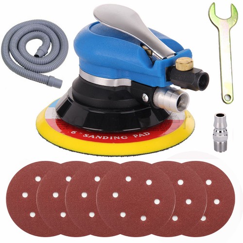 6'' Air Body Random Orbital Palm Sander Da Buffing Sanding 10 Discs