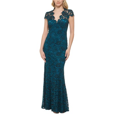 

Eliza J Женское кружевное вечернее платье с v-образным вырезом BHFO 7167