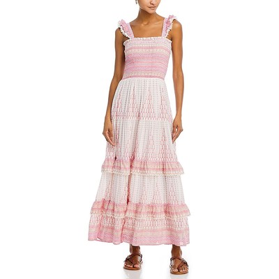 Bell by Alicia Bell Womens Sundress Tiered Silk BHFO 1120