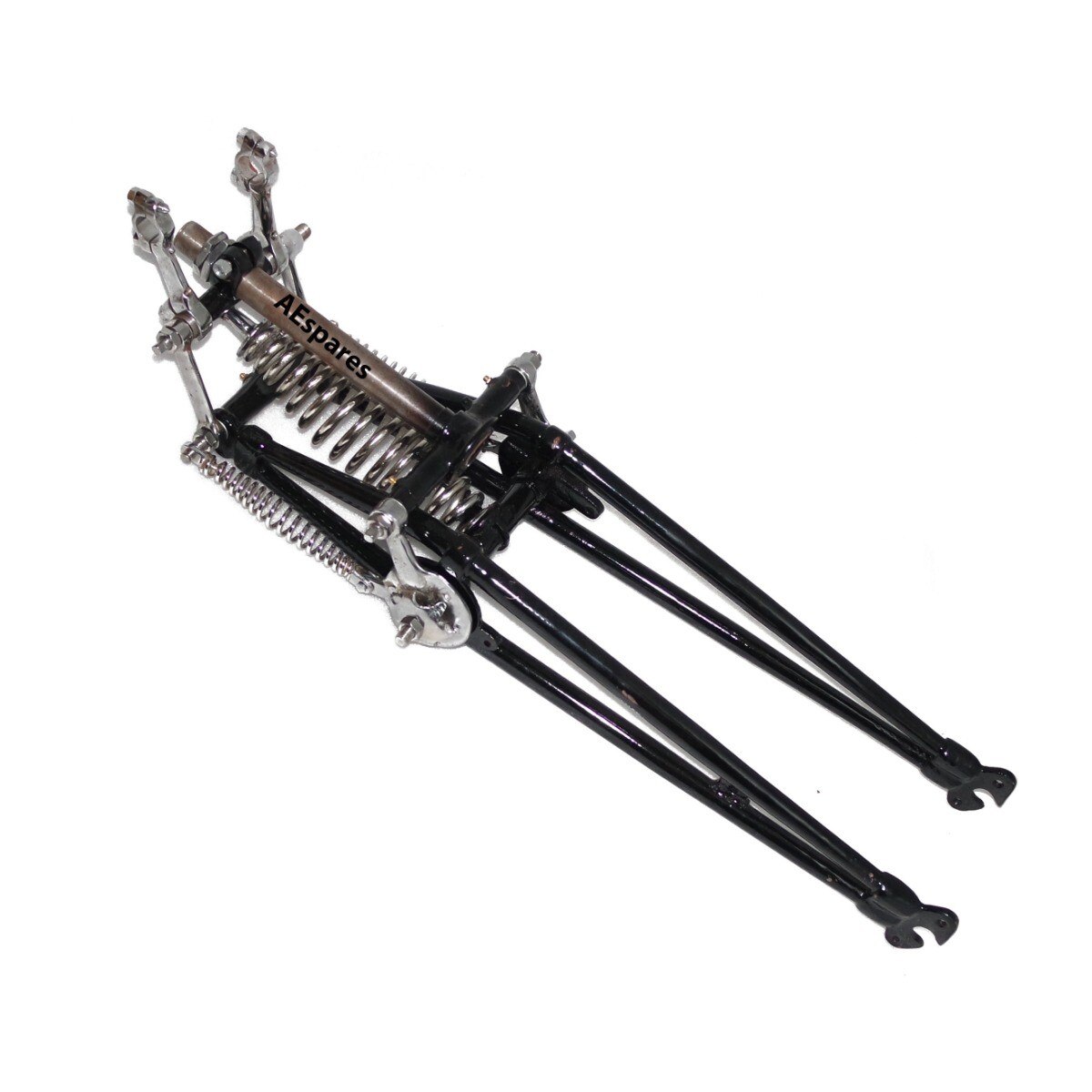  Ariel Red Hunter Springer Girder Fork Assembly Chrome Black painted 