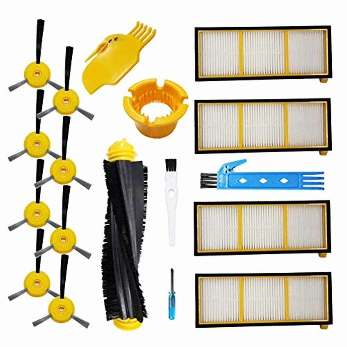 For Shark ION ROBOT RV700 RV720 RV750//C Filter Brush Vacuum Cleaner Parts