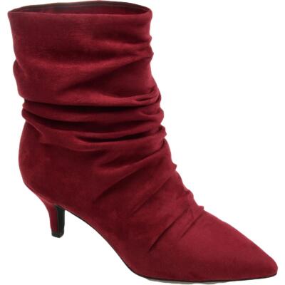 

Женские ботильоны Jo Purple Booties Journee Collection 9.5 Medium (B,M) BHFO 1994 г., Wine