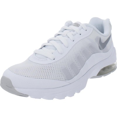 

Белые кроссовки Nike Air Max Invigor White 9 Medium (B, M) BHFO 3876, White/metallic silver, Air Max Invigor