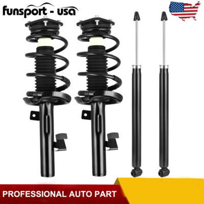 Set of 4 Front + Rear Complete Shocks Struts For 2004-09 Mazda 3 2006-10 Mazda 5