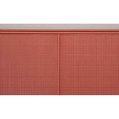 Plastruct 91638 Styrene 1/100 HO Spanish Tile Roof 12''x 7'' (2)