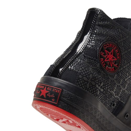 Pre-owned Converse Ctas 70 Hi Black Chile Cny Chinese Year Shoes 170584c Mens 10