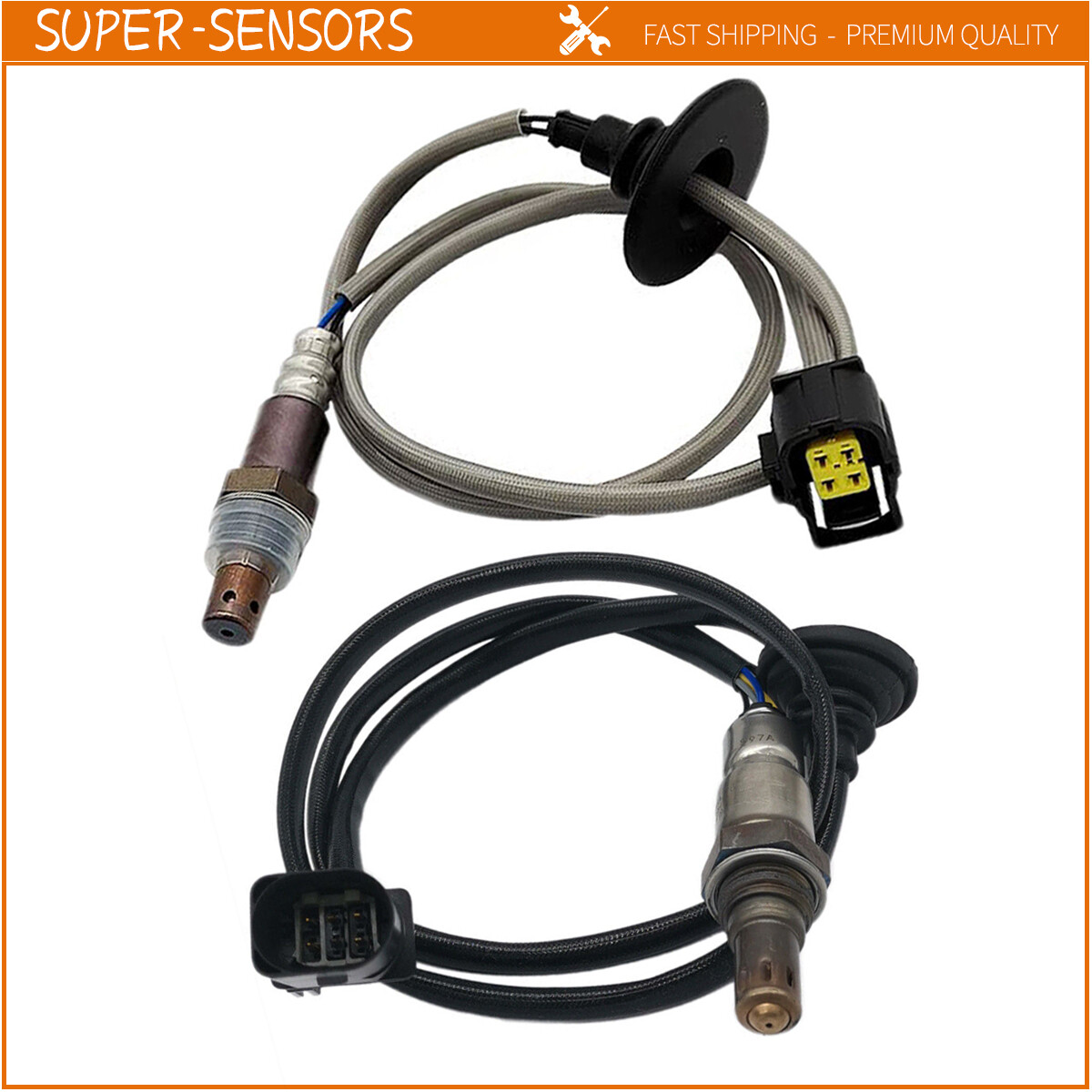 2Pcs Up&Downstream Oxygen Sensor For Mitsubishi Outlander