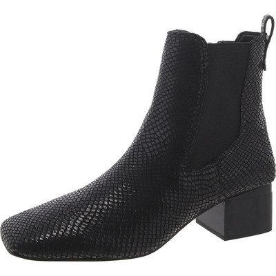 Franco Sarto Womens Waxton Leather Ankle Chelsea Boots Shoes BHFO 4135